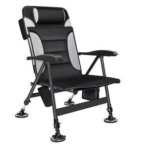 كرسي صيد محمول قابل للطي للشاطئ، كرسي استرخاء قابل للتعديل للاستخدام الخارجي، كرسي صيد أخضر من سبائك الألومنيوم للشاطئ - Product Image 1