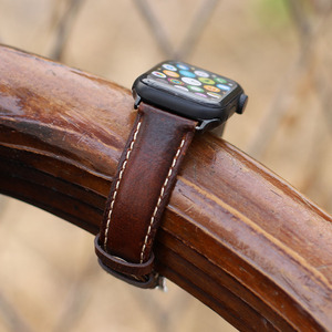 Da xem ban nhạc cạnh bao gồm, tay màu và cọ xát retro da xem Dây Đeo 20 22mm - Product Image 3