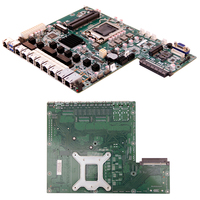 Placa Base Zeroone B150 para Mini PC de Escritorio, 9 LAN, 64G DDR4 RAM, 1151 RJ45, 1 Puerto PCIEX8, Puertos Firewall, 1Com