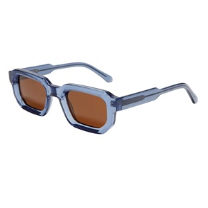 Gafas de Sol Retro con Marco Cuadrado, Lentes Polarizadas TAC Clásicas y Modernas, Marco Cuadrado Grueso de Acetato - Product Image 5