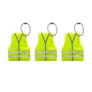 Durable PVC Reflective Safety Reflector Pendant for Night Walking <b>Running</b> Cycling, School Bag Charm, <b>Hi</b>-Vis Gear & Accessories - Product Image 1