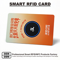 Kartu Bisnis NFC RFID NTAG424 NTAG426 NTAG212 PVC yang Dapat Disesuaikan Memori 13.56MHz ISO 14443 Kartu Kontrol Akses Pintar