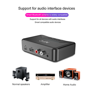 Ricevitore Audio <span class=keywords><strong>Bluetooth</strong></span> 5.0 BT200 NFC con Adattatore Wireless <span class=keywords><strong>USB</strong></span> Play RCA AUX Jack, Supporto Riproduzione <span class=keywords><strong>USB</strong></span> per Auto, Altoparlanti Domestici e Cuffie - Product Image 5