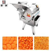 Hoogwaardige 180-type automatische motor aangedreven commerciële fruit- en groentesnijmachine 220V 1,5kW