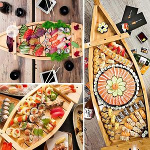 Bandeja para servir <span class=keywords><strong>Sushi</strong></span> Sashimi de bambú madera de pino japonés Extra Grande para <span class=keywords><strong>restaurante</strong></span> - Product Image 6