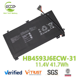 Baterai Laptop Pengganti HB4593J6ECW-31 Kompatibel dengan Huawei MateBook 13 2020 WRT-W19 WRT-W29 HN-W19L WRTB-WFE9L - Product Image 1