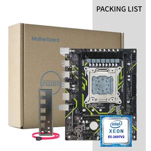 Pandl ชุดเมนบอร์ดคอมพิวเตอร์ตั้งโต๊ะ X79-vg4 Intel Xeon E5 2697 V2 CPU รองรับ <span class=keywords><strong>DDR3</strong></span> ECC RAM 64GB ความจุสูงสุด H61 X79 Intel Xeon - Product Image 5