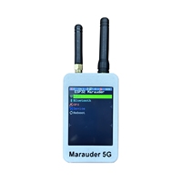 ESP32-C5 Marauder 5G Pocket Slim Jim 5G Kit de test de pénétration sans fil double bande WiFi 6 Bluetooth 5.0 GPS Wardriving