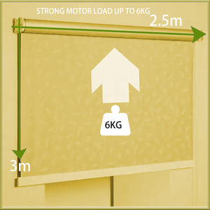 SZMYQ Motor Tubular WiFi <span class=keywords><strong>de</strong></span> 25mm para Persianas y Cortinas Enrollables Inteligentes con Control por <span class=keywords><strong>App</strong></span> Tuya - Product Image 3