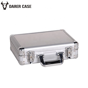 <span class=keywords><strong>Valigetta</strong></span> in <span class=keywords><strong>alluminio</strong></span> nero portatile personalizzata 350X250X100mm - Product Image 5