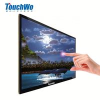 43 55 65 86 pulgadas buen precio Led HD 4K Monitor de pantalla táctil China Lcd Panel plano interactivo todo en uno Pc Tv reproductor de publicidad