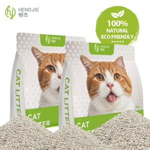헝지에 OEM 가성비 좋은 물에 녹는 벤토나이트 고양이 모래 라인 ISO9001 인증 저분진 99% 무분진 추가 냄새 제거 - Product Image 4
