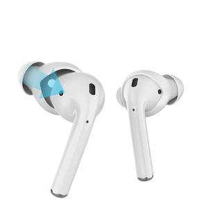 Embouts en silicone pour écouteurs améliorant la qualité sonore pour AirPods 1 et 2 - Product Image 1