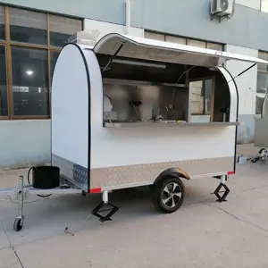 Multi-function Factory Coffee Carts Food Trailer Mobile Food Cart Ice Cream Mini Food Truck