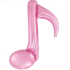 Wholesale Multi Color Note Guitar Aluminum Foil Balloons For Music Party Festival Decor Accessories - Product Image 6