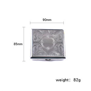 Caja de <span class=keywords><strong>Metal</strong></span> para cigarrillos, caja de fundición a presión clásica, soporte para cigarrillos, venta al por mayor - Product Image 2