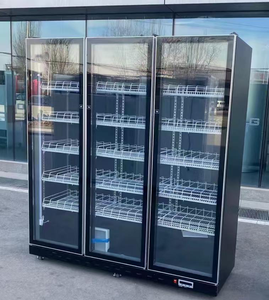 2 דלתות מקרר אוויר מקורר צג זכוכית מקרר יותר עבור ארון תצוגה מקררים יין ומשקאות - Product Image 6