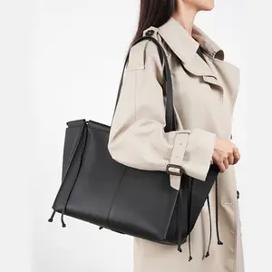 Fashion Women'S Genuine Leather Shoulder Bag High Quality Leather Tote Bag Luxury Women'S Leather Shoulder Handbags