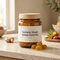 Gummies à la curcuma et au gingembre, 60 unités, complément alimentaire