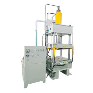 200/250/315/400 tonnes Double <span class=keywords><strong>Action</strong></span> emboutissage hydraulique presse <span class=keywords><strong>Machine</strong></span> quatre colonnes PLC pompe moteur hydraulique matrice coussin roulement - Product Image 4