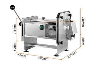Éplucheuse et trancheuse de pommes de terre électrique commerciale haute performance, moteur 220V de qualité industrielle, pour laver, couper et éplucher - Product Image 2