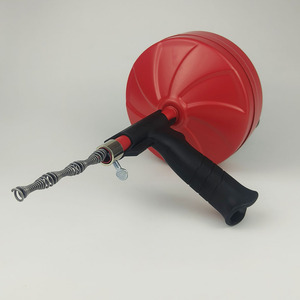 Outils de nettoyage de tuyaux de 7,6 m avec perceuse, fabricant de tarières de nettoyage de tuyaux en fil de serpent - Product Image 3