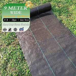Toile de paillage tissée robuste pour ferme solaire Chaq, tissu de couverture de <span class=keywords><strong>sol</strong></span> résistant aux UV en PP pour usine d'énergie à grande échelle - Product Image 1