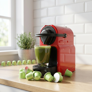 Cápsulas <span class=keywords><strong>de</strong></span> Matcha Mocha Fusion, Deliciosas Cápsulas <span class=keywords><strong>de</strong></span> Chocolate Negro y Té Verde Compatibles con <span class=keywords><strong>Nespresso</strong></span>, Postre en una Taza, 10 Cápsulas - Product Image 6