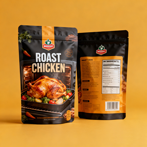 Bolsa con Cierre para Pollo Asado Caliente, Personalizada, <span class=keywords><strong>de</strong></span> Alta Calidad, con Asa, Apta para Microondas - Product Image 2