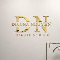 Logo personnalisé avec initiales et nom de l'entreprise, lettres en acrylique miroir 3D personnalisées pour l'image de marque des entreprises