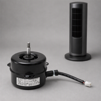 Moteur à Induction à Condensateur 2P, Bobinage 100% Cuivre, Moteur de Ventilateur pour l'Europe, Arbre Unique, Roulement à Billes, Faible Bruit, Fonctionnement Stable