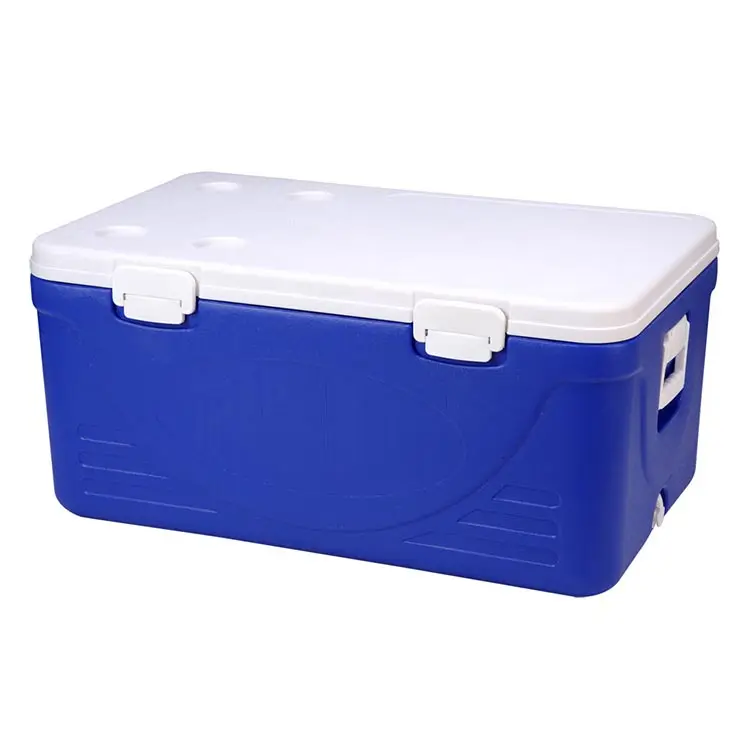 Scatola frigo portatile Extra Large scatola frigo per la pesca marina campeggio commerciale isolato ghiaccio 110L 90L cibo di grandi dimensioni