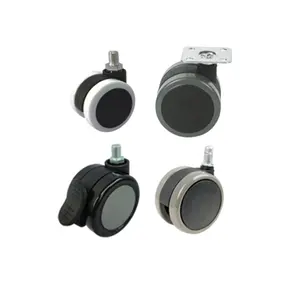 Draaibare 40Mm Pu Pvc Wielen Wielen Voor Luchtkoeler