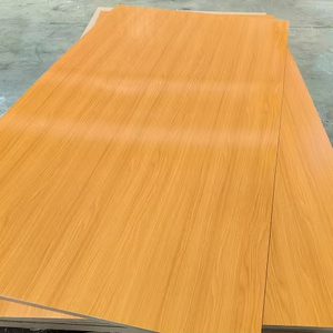 18mm không thấm nước E1 bóng cao melamine phải đối mặt ván dăm nhiều lớp ván cho đồ nội thất - Product Image 1