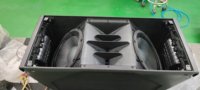 HDL 20 Sistema de Sonido Profesional de Dos Vías con Altavoces Activos de 10 Pulgadas para Exteriores, 700W, 55Hz-20kHz, Plástico, para DJ e Iluminación