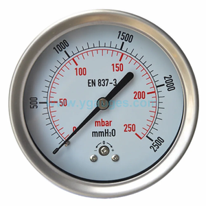 Прямая Продажа с фабрики все нержавеющая сталь высокая точность мбар капсула манометр - Product Image 4