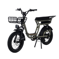 Vélo électrique à pneus larges 48v Fatboys HARLEM 250W/500W/750W/1000W, vélo de montagne, vélo tout-terrain, vélo cargo, vélo électrique Cruzr