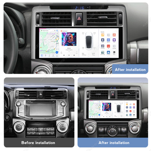 DUDUAUTO DUDU7 Autoradio pour Toyota 4Runner 2010 à <span class=keywords><strong>2023</strong></span> 2400x896 DSP 8Core Carplay sans fil Android Auto Lecteur multimédia de voiture - Product Image 2