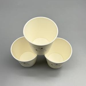 Gobelets en papier jetables pour boissons à emporter, avec logo personnalisé, à paroi ondulée, anti-brûlure, pour café chaud, pour la restauration - Product Image 2