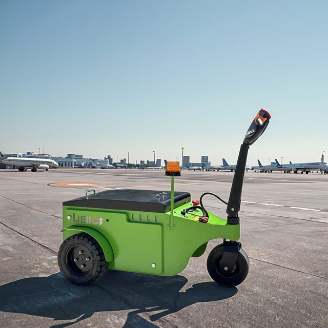 Mini Electric New Farm Tug 2.5ton Battery Airport Luggage Tow Tractor Manufacturing Plant Material Handling Equipment