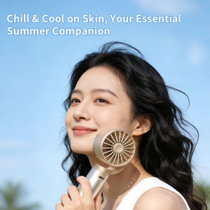 Ventilador portátil de mano con refrigeración por hielo, batería recargable por USB de 3600mAh, Mini ventilador eléctrico personal, ventilador de mano de alta velocidad - Product Image 6