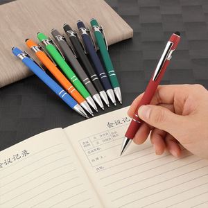 Stylo publicitaire capacitif à écran tactile, corps en métal et plastique, option logo personnalisé, 4 couleurs, stylo créatif publicitaire de beauté - Product Image 5
