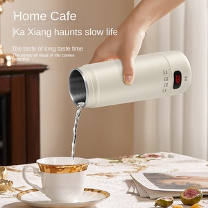 Bouilloire électrique sans fil portable entièrement automatique en acier inoxydable 1,2 L avec contrôle numérique de la température pour usage domestique - Product Image 4