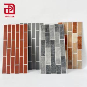 300x600mm parete esterna mattoni 3D concavo convesso antico muro Villa <span class=keywords><strong>casa</strong></span> all'aperto <span class=keywords><strong>piastrelle</strong></span> per parete - Product Image 1