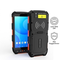 Lecteur de données UHF RFID avec écran tactile 5,5 pouces, processeur octa-core, ordinateur Android 13