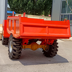 Camión subterráneo FCD60 de baja altura de fábrica UK-6, vehículo minero diésel articulado, bomba cargadora de ruedas, descarga lateral de núcleo para minería - Product Image 6