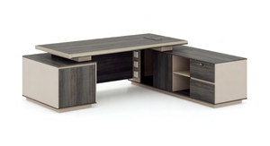 Nuovo design executive office <span class=keywords><strong>manager</strong></span> L a forma di MDF scrivania - Product Image 2