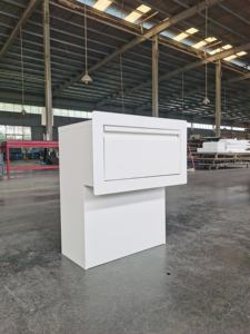 Buzón de paquete integrado de pared de acero galvanizado personalizado directo de fábrica con cerradura <span class=keywords><strong>Digital</strong></span> - Product Image 4