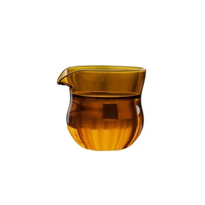 Ensemble de pichets à thé en verre borosilicate de haute qualité, ambre, vert, transparent, forme irrégulière, style simple, pour services à thé Kung Fu, usage domestique - Product Image 5