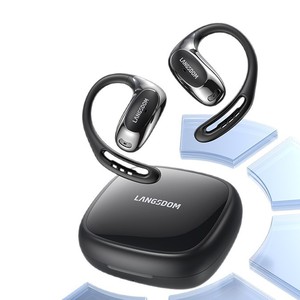 Auriculares deportivos Langsdom Bluetooth 5.0 con estuche de carga, control táctil impermeable IPX4 para correr y gimnasio - Product Image 2
